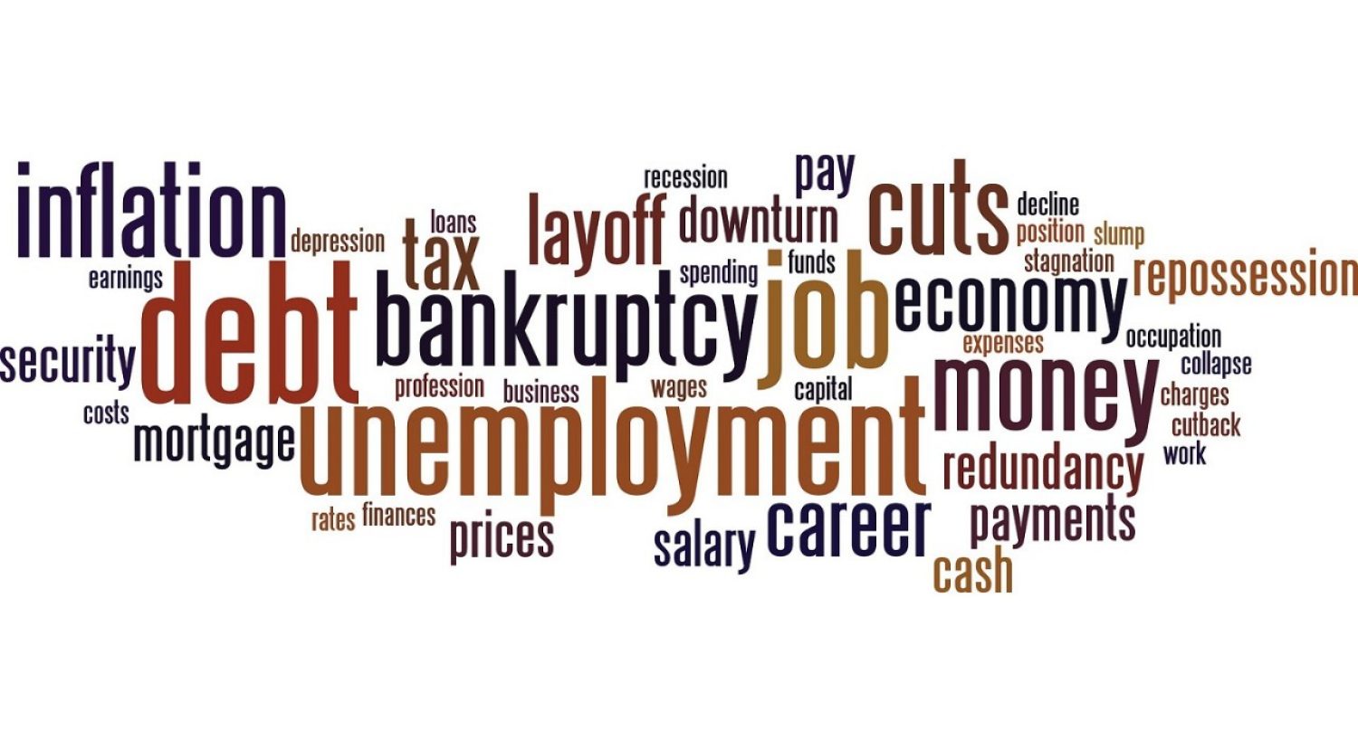 unemployment collage
