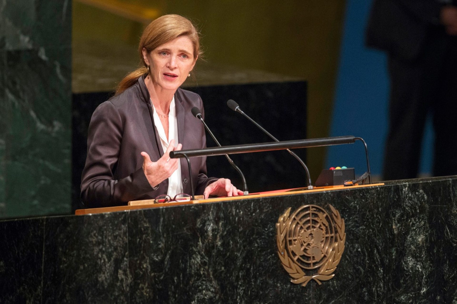 Former UN Ambassador Samantha Power