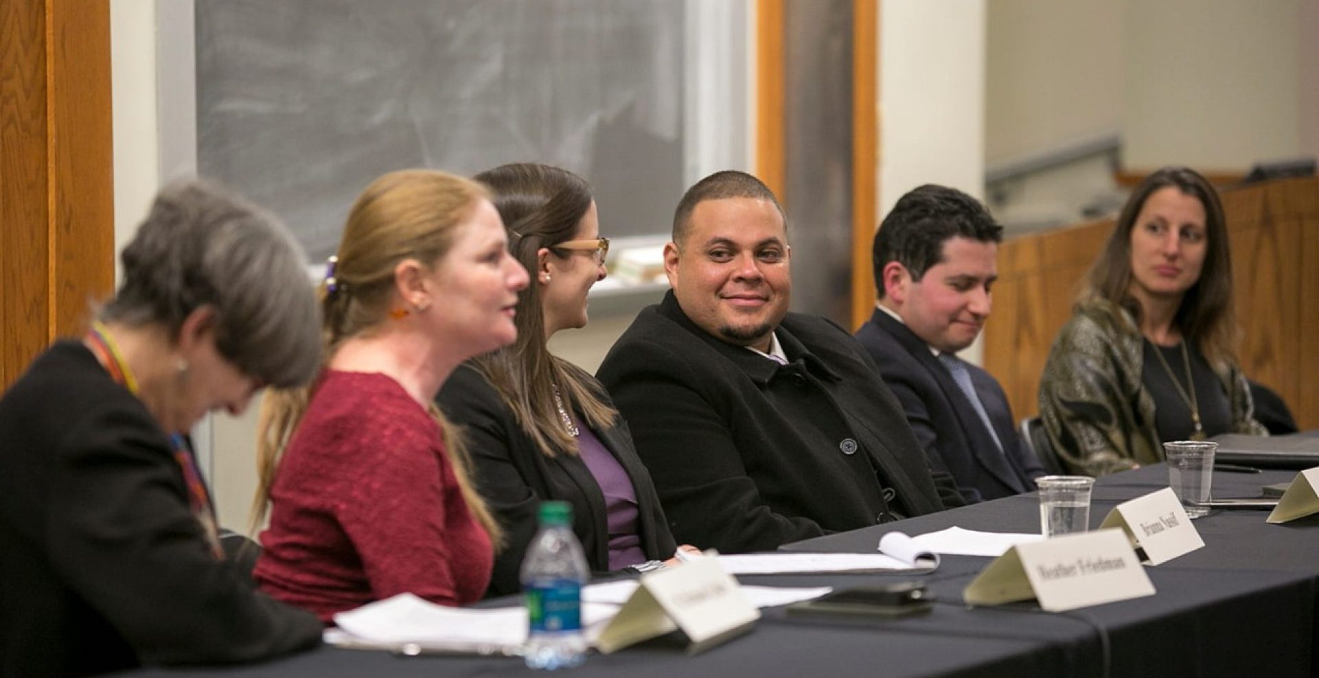 Wilmer Garcia with his legal team