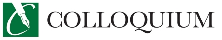 Colloquium logo Logo of Boston College undergraduate political science journal, Colloquium