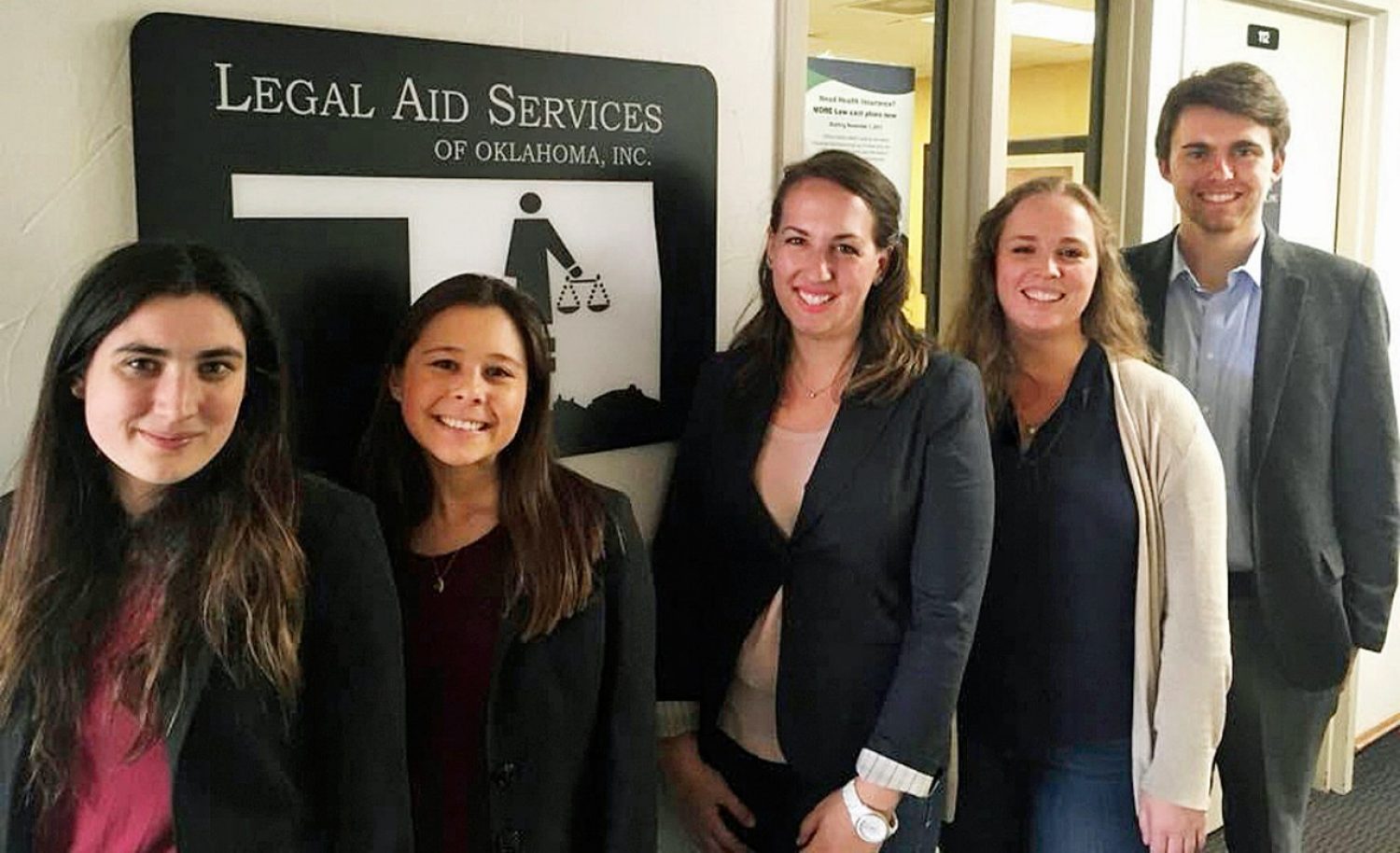 BC Law Students at Legal Aid Services