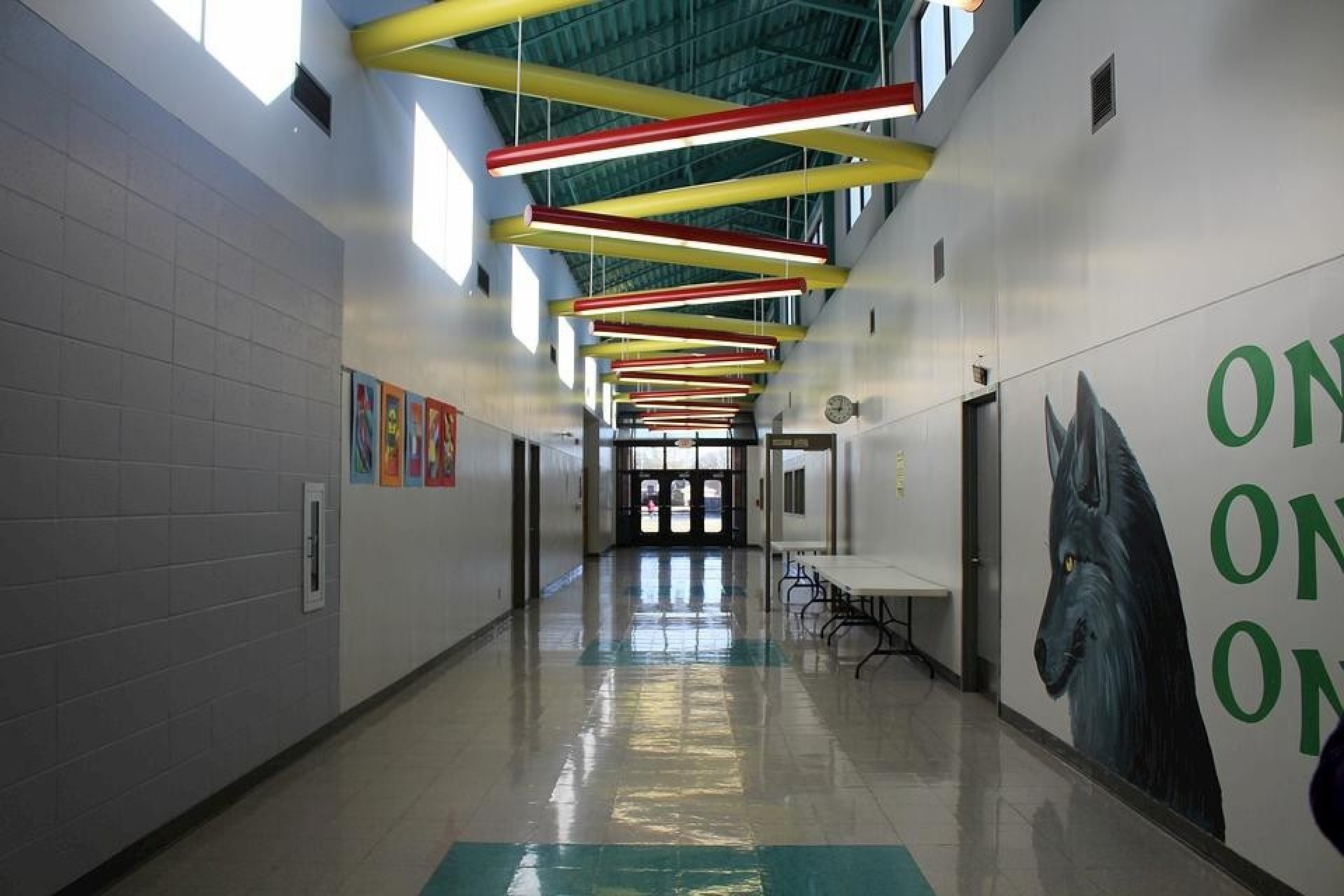 School hallway (Image by dakotagomez from Pixabay) 