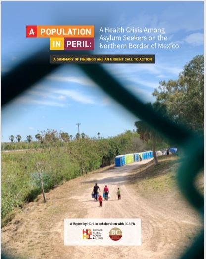 "A population in peril" report cover