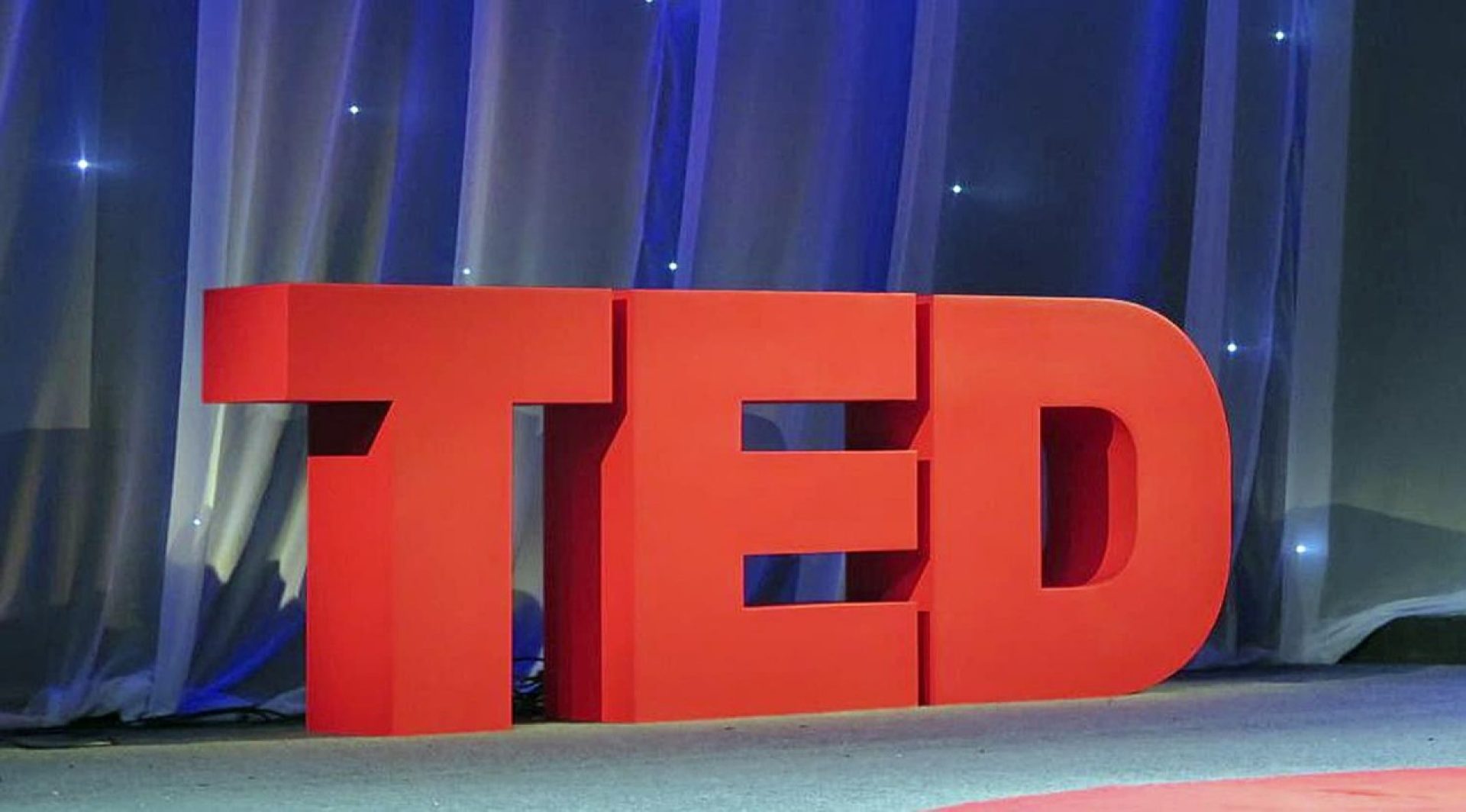 TED talk stage