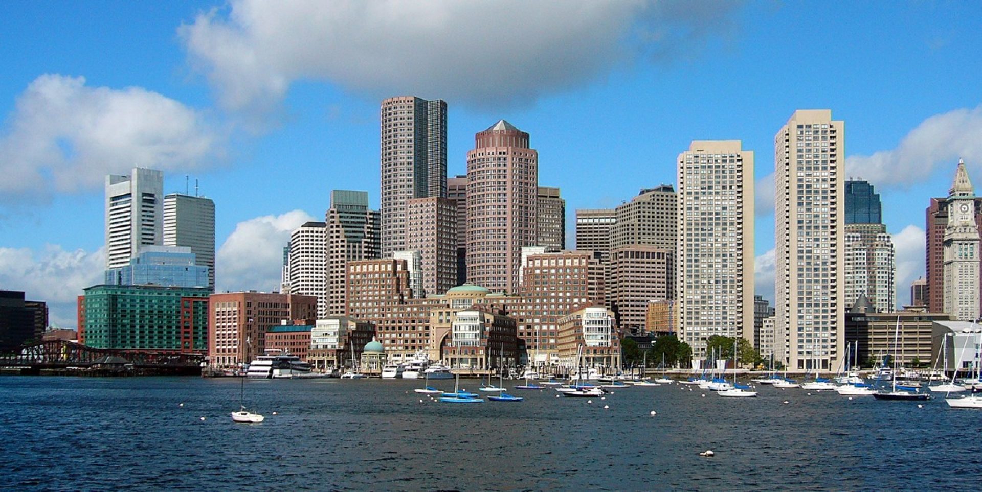 The Boston skyline