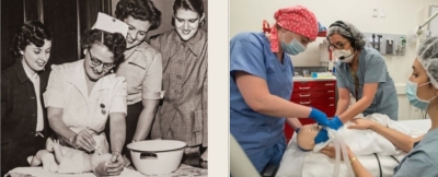Boston College nursing students past and present
