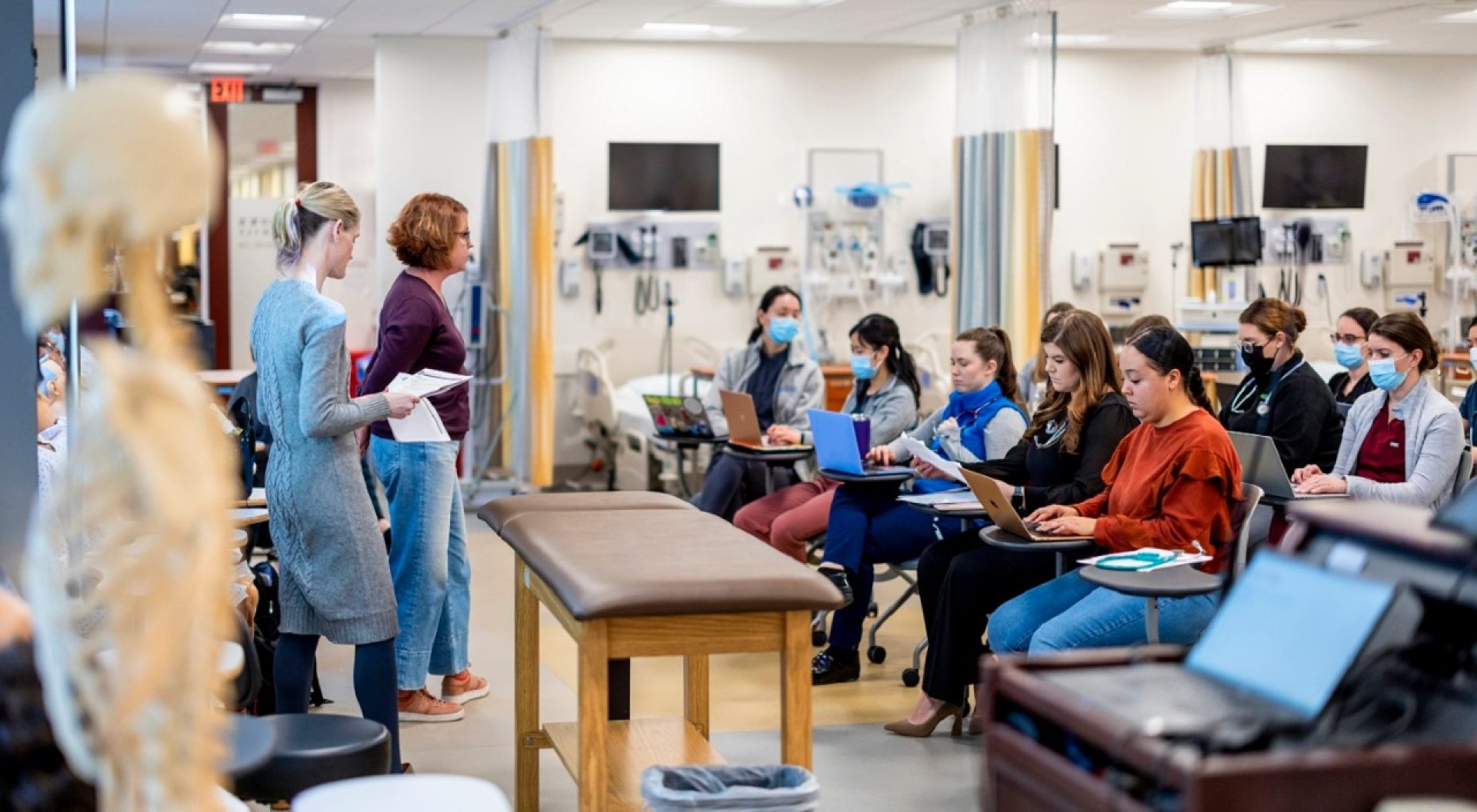 CSON simulation lab classroom