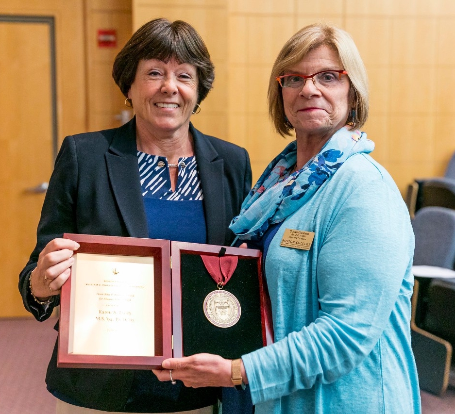 Karen Daley and Susan Gennaro