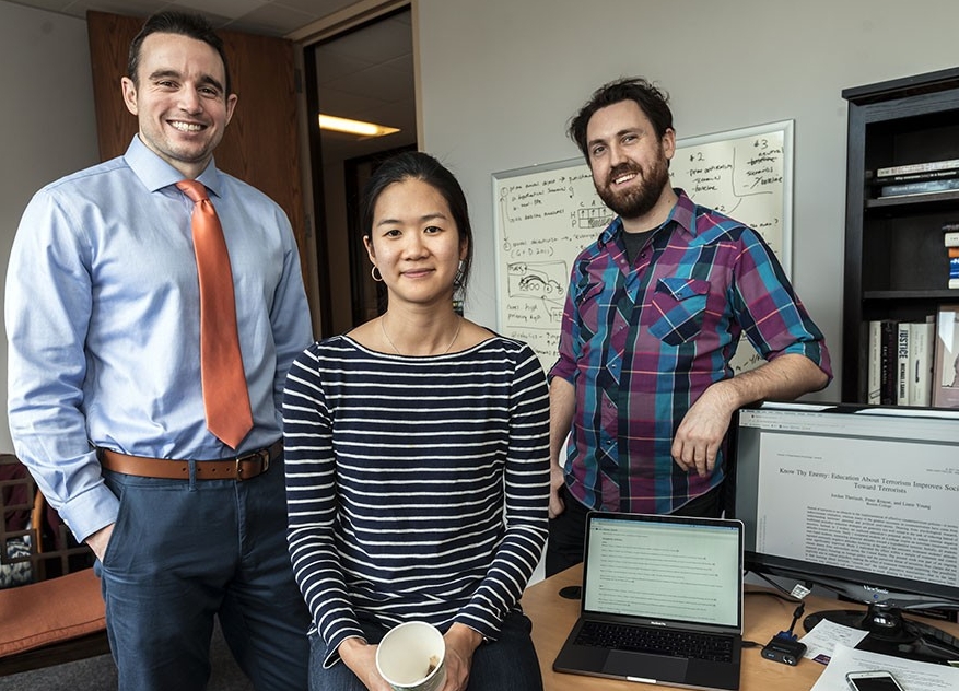 Peter Krause, Liane Young, Jordan Theriault Peter Krause, Liane Young, Jordan Theriault