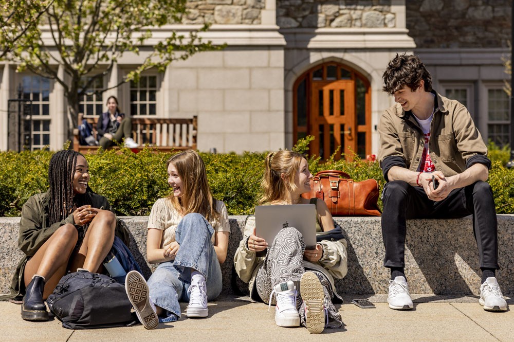 Photo of student in class