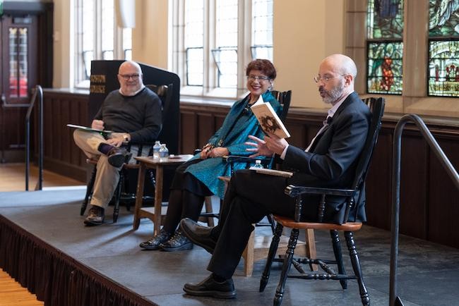 Mark Massa, Susannah Heschel, and Elisha Wiesel