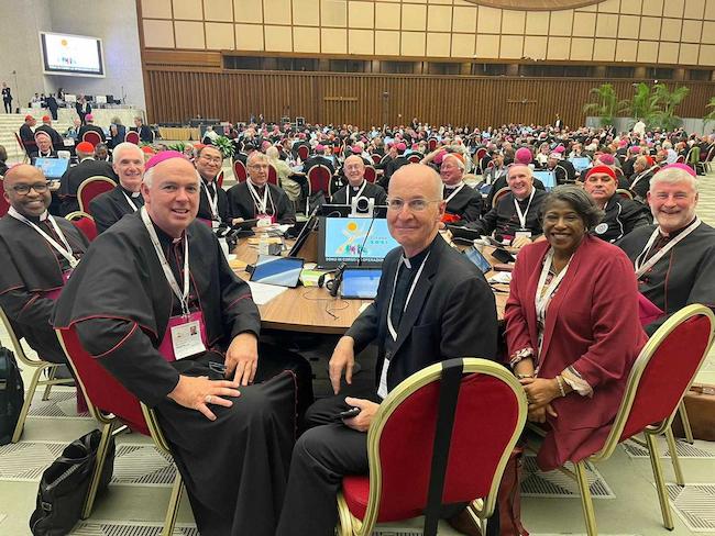 Photo taken during synod meeting