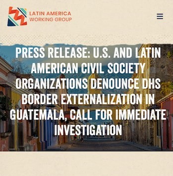 Photo of LAWG statement web