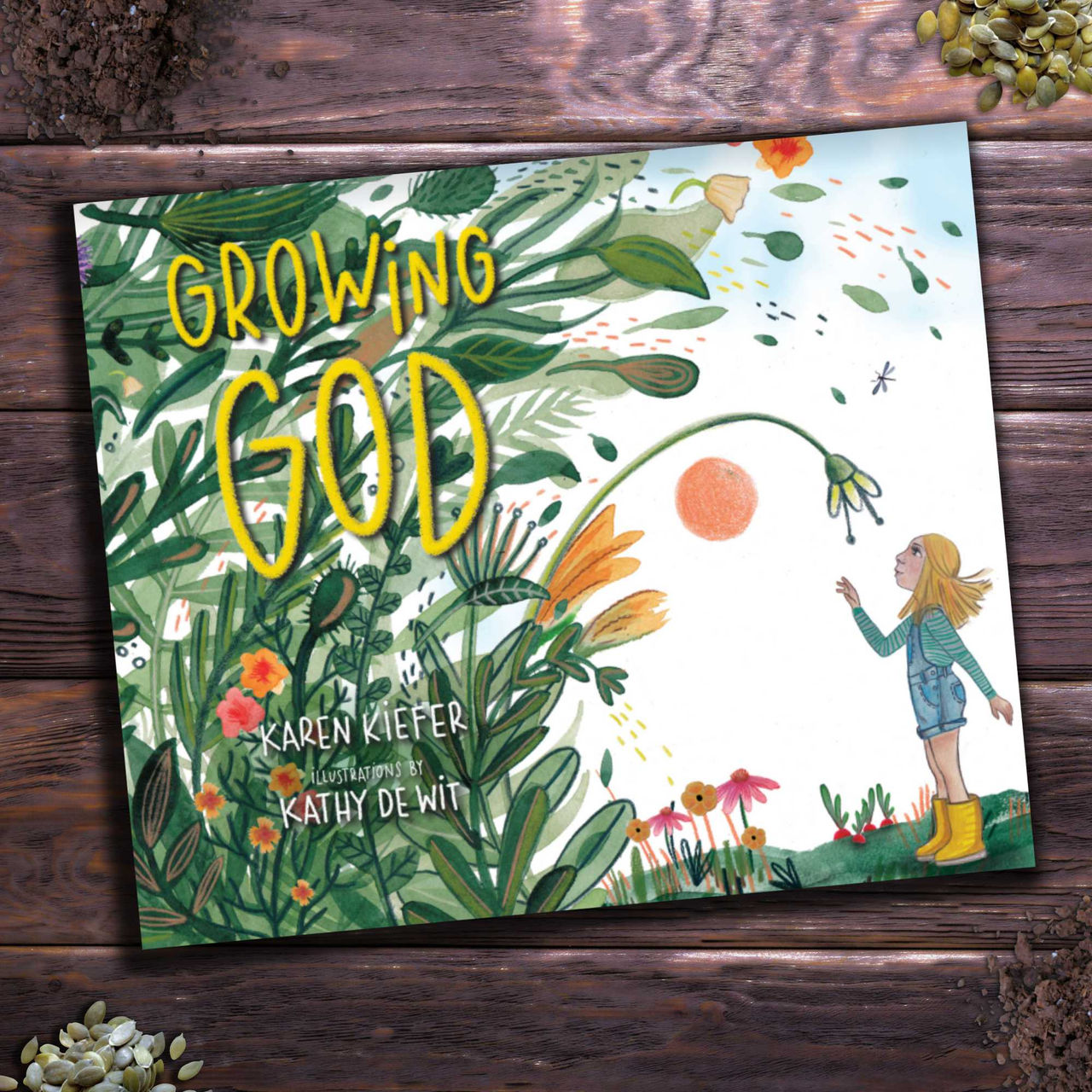 Growing God - email and website images - Growing God on table
