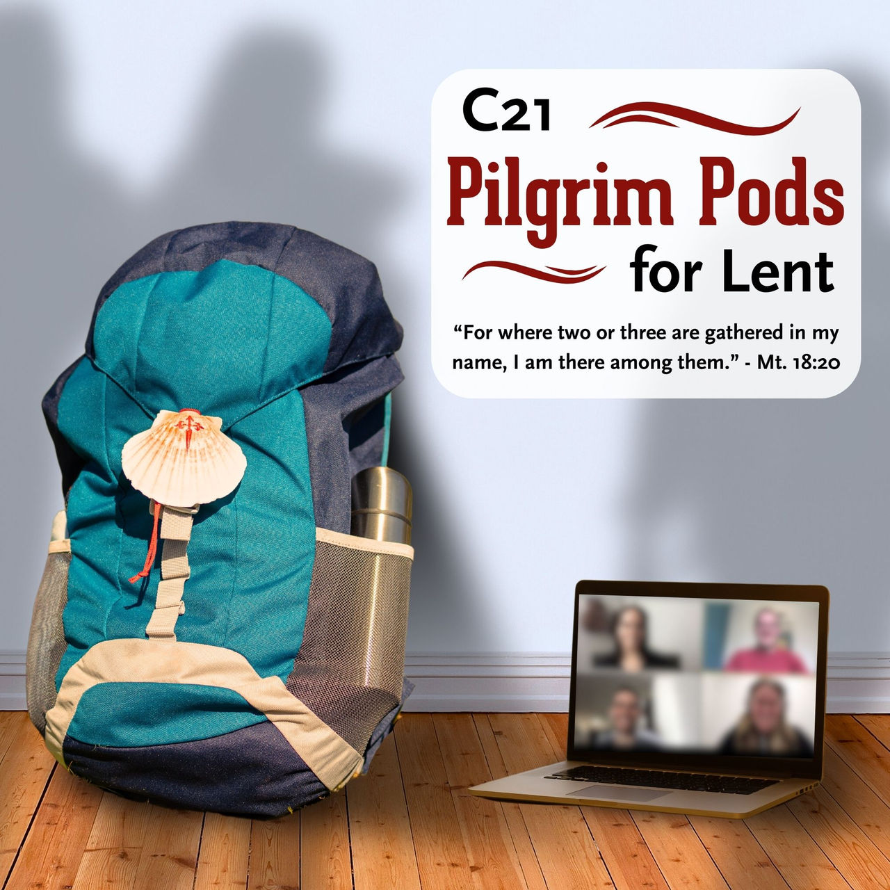 Pilgrim Pods for Lent Image - Pilgrim Pods for Lent shadows
