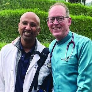 Dr. Paul Farmer and Dr. Sriram