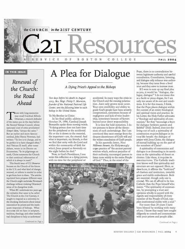 C21 Resources Fall 2004