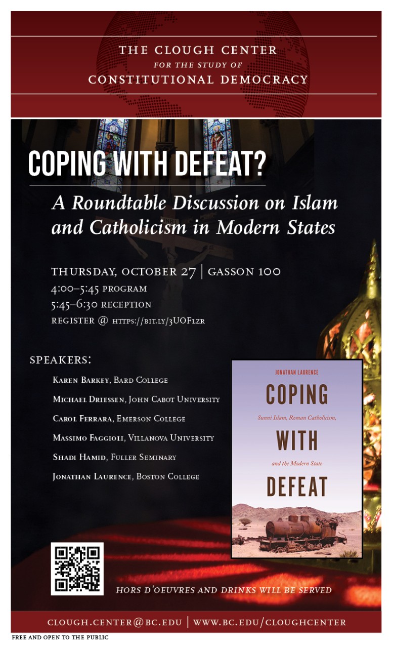 Coping with Defeat Roundtable Discussion Flyer