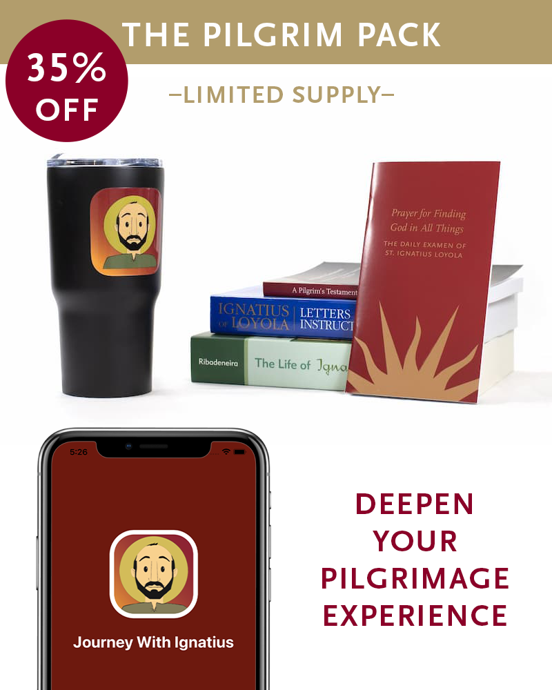 Pilgrimage app 4 book bundle - pilgrim's testament, the life of ignatius, letters and instructions, and prayer for finding god in all things