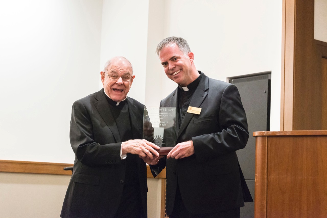 John Padberg SJ receives award