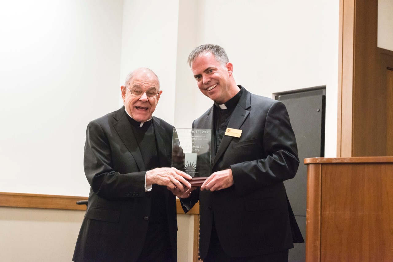 John Padberg SJ receives award