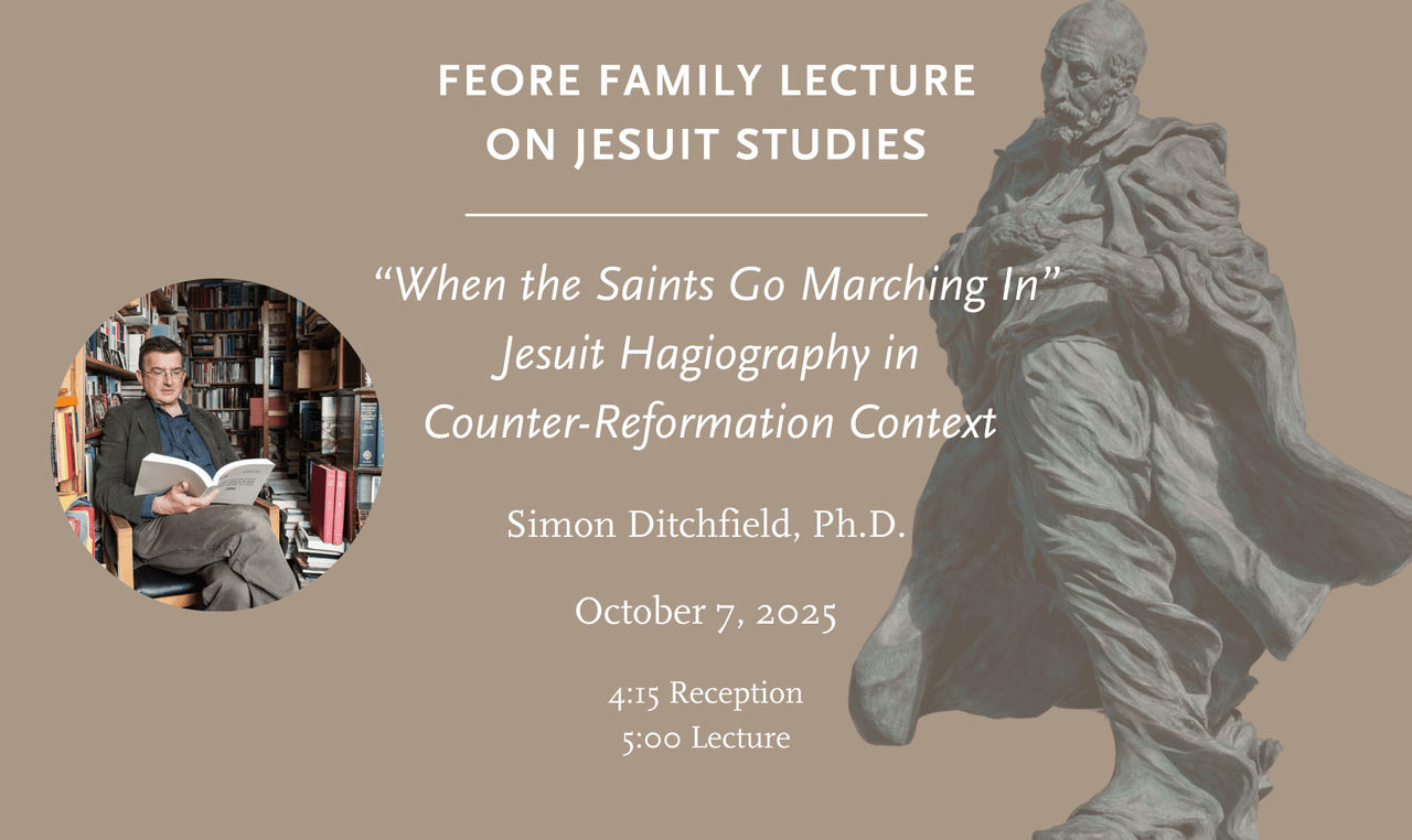 Feore Family Lecture on Jesuit Studies