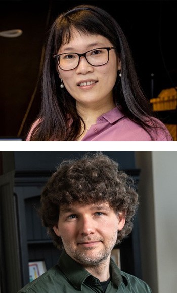 Professors Qiong Ma and Gregg Sparkman