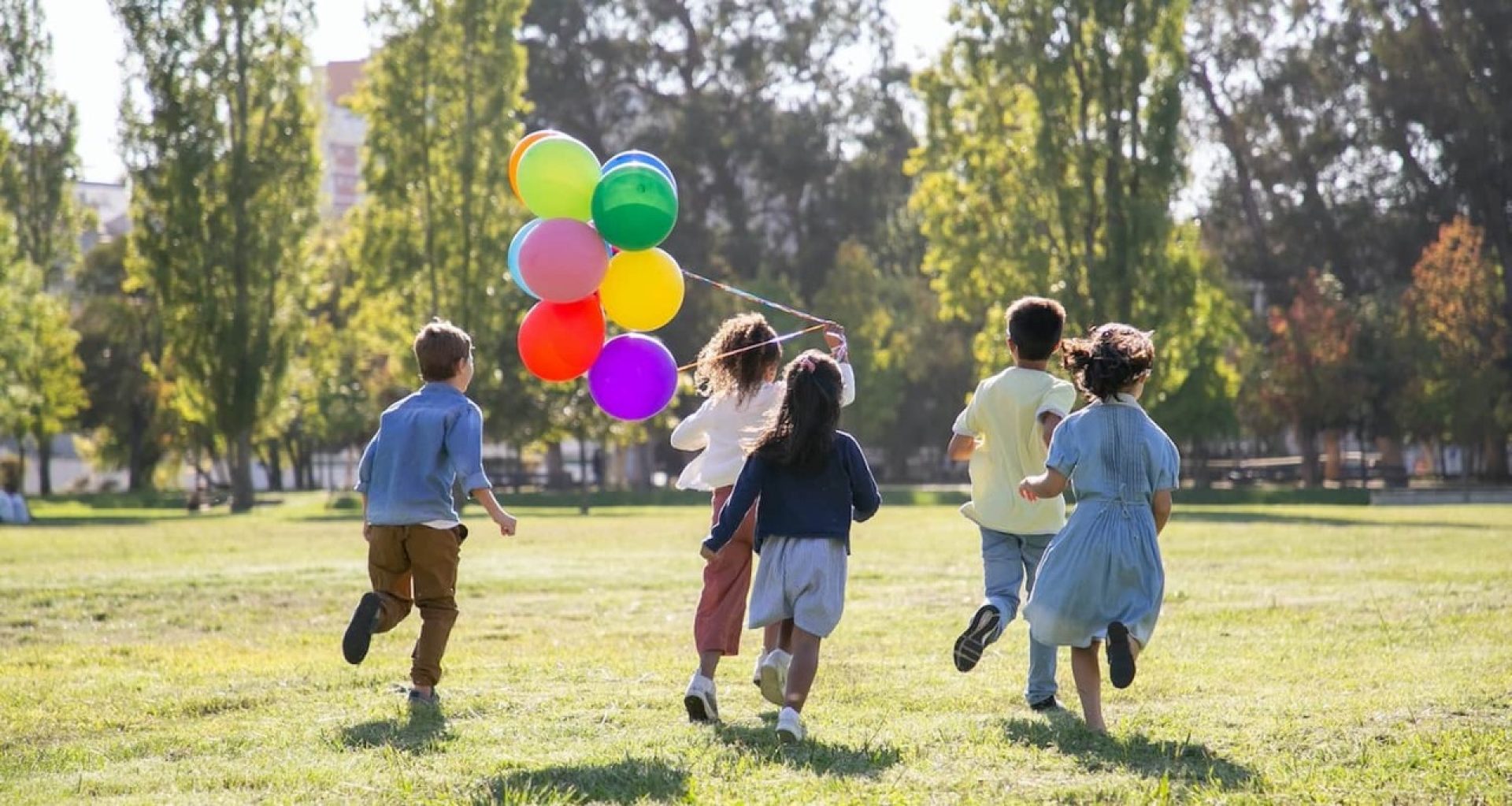 Children Running
