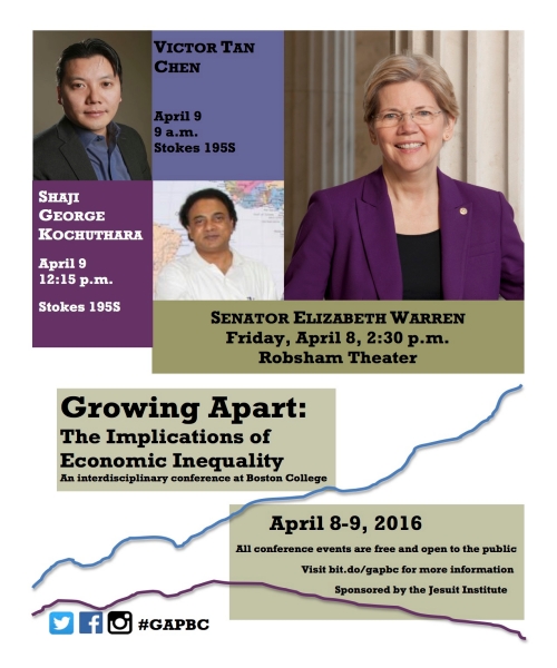 flyer for growing apart event