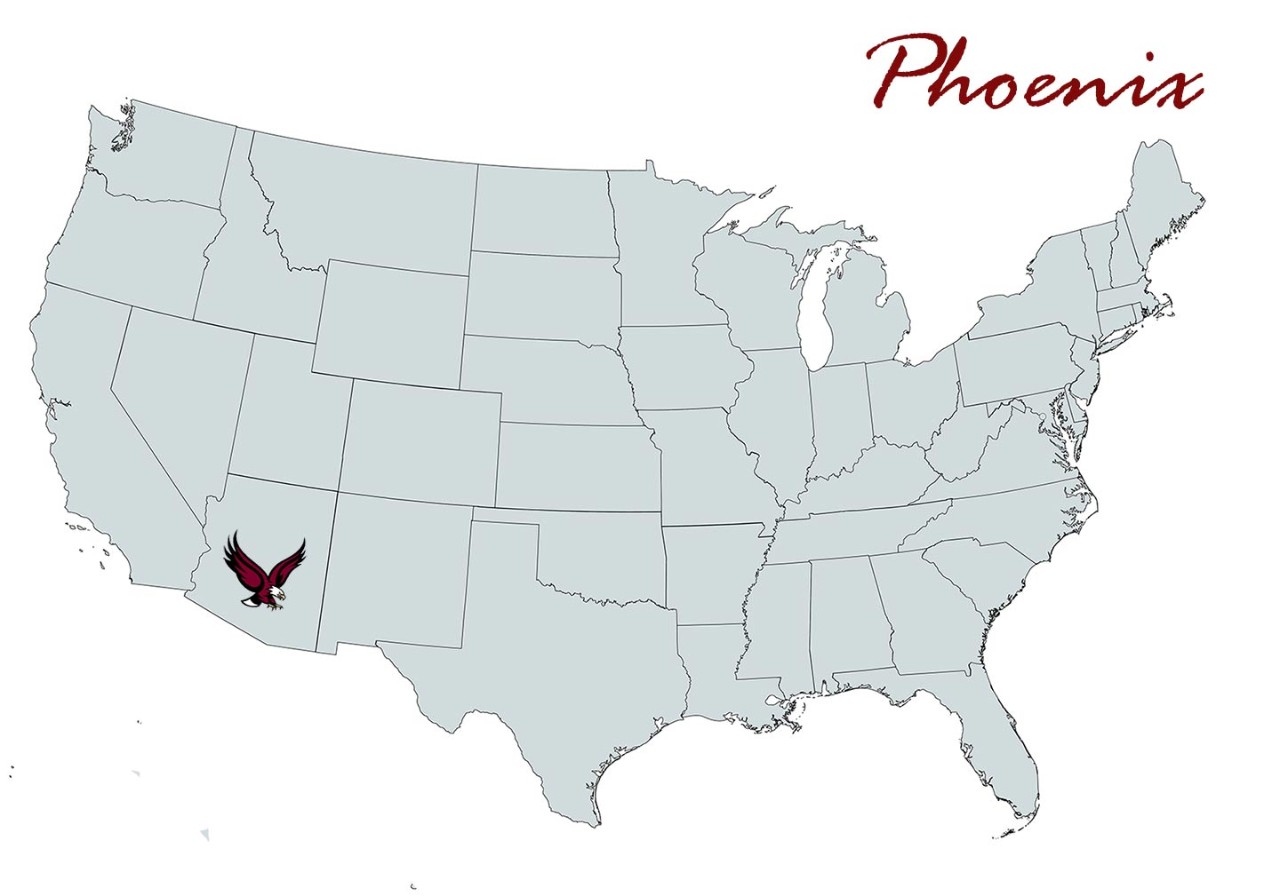 Phoenix Chapter Map Location Marker