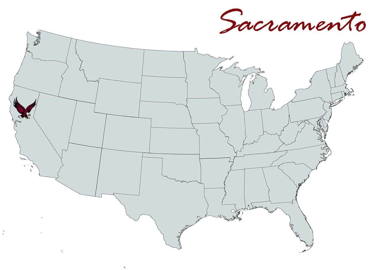 Sacramento Chapter Location Marker