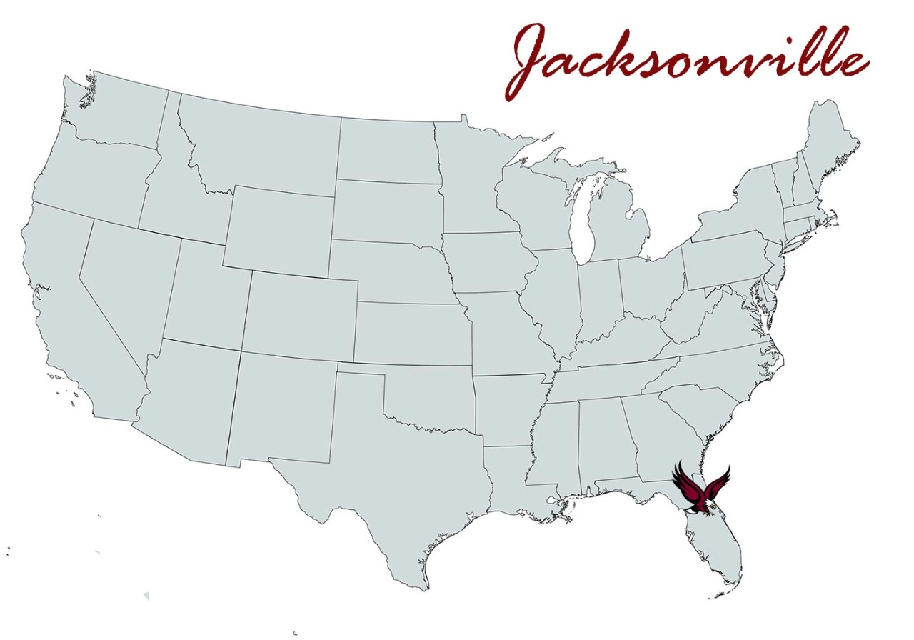Jacksonville Chapter Map Marker