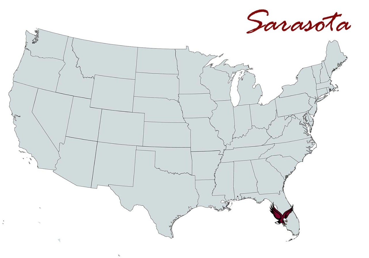 Sarasota Chapter Map Location Marker
