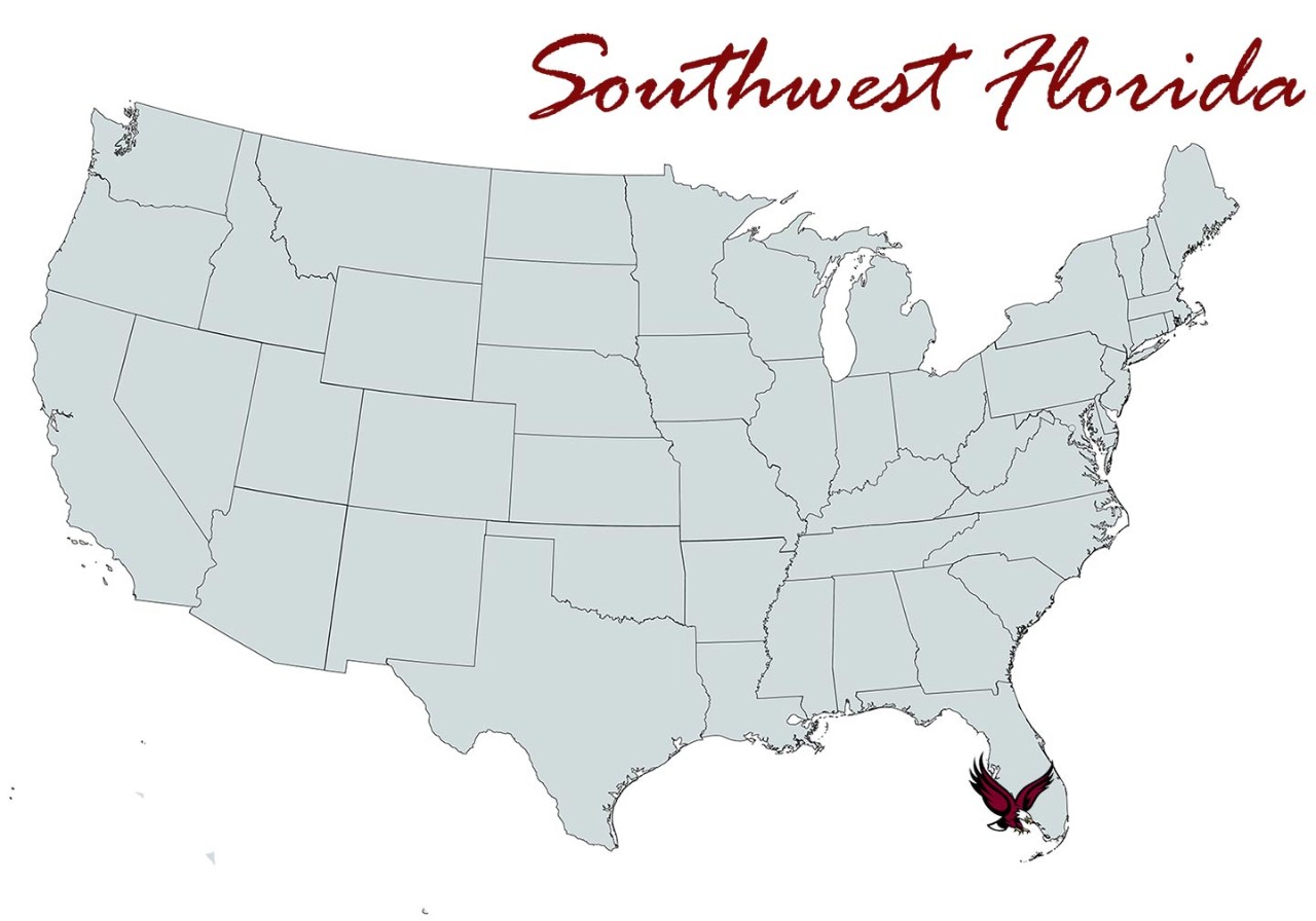 Southwest Florida Chapter Map Location Marker