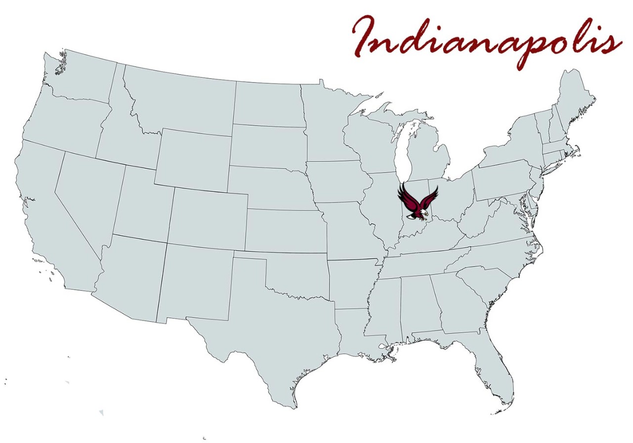 Indianapolis Chapter Map Location Marker