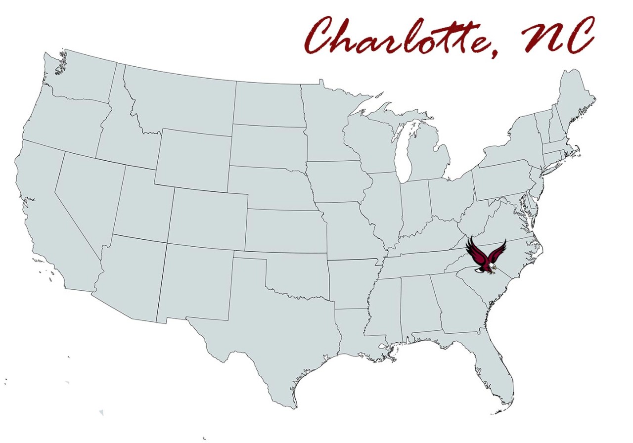 Charlotte Chapter Map Location Marker