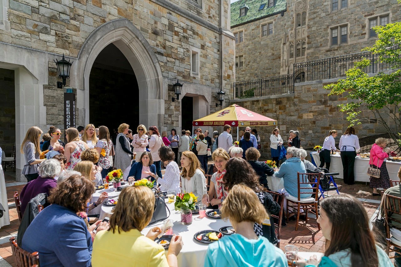 Alumni at a Reunion