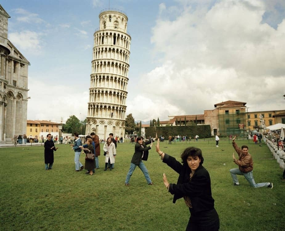 leaning tower of pisa art