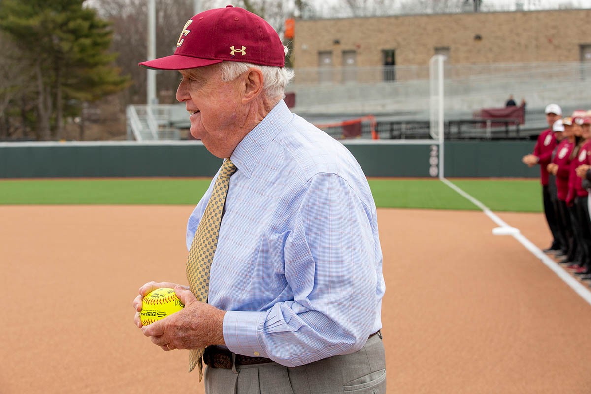 John Harrington gets ready to pitch a baseball.