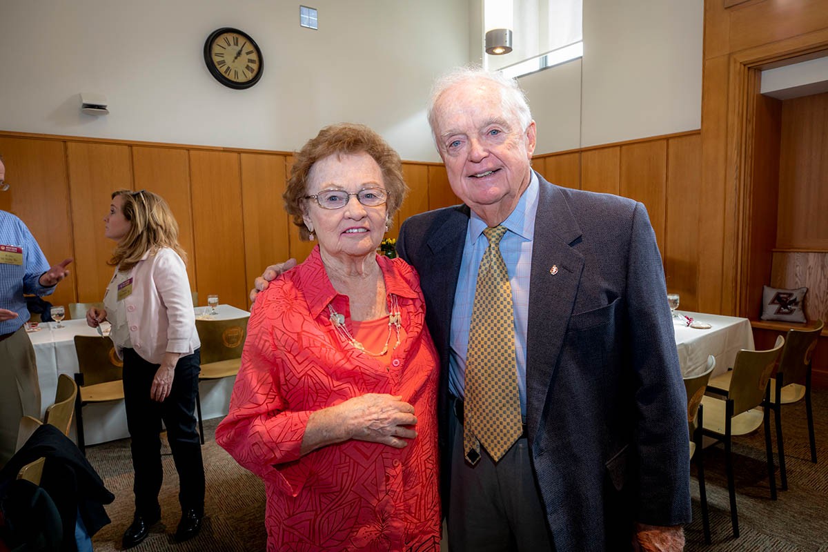 John Harrington poses with guest