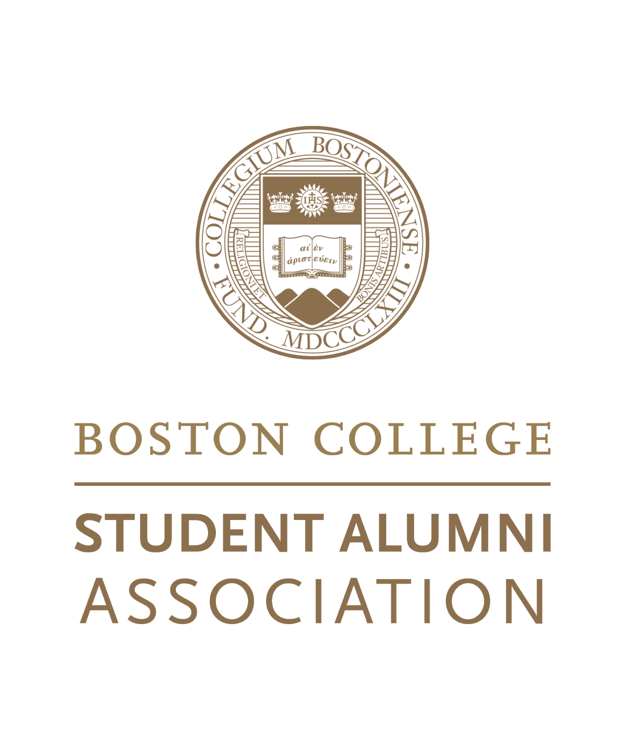 Boston Colllege Student Alumni Association Logo