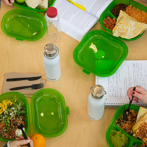 American University Introduces Reusable To-Go Containers in Campus Dining