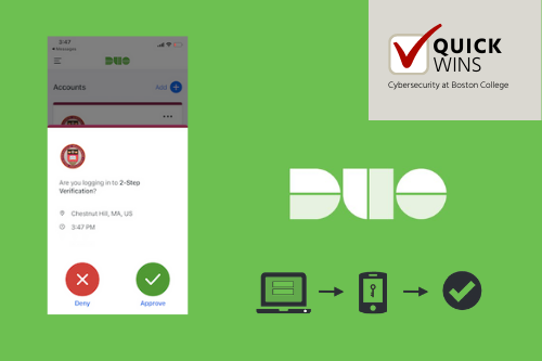 DUO mobile app screenshot