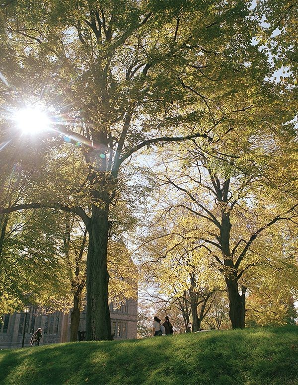 Boston College campus