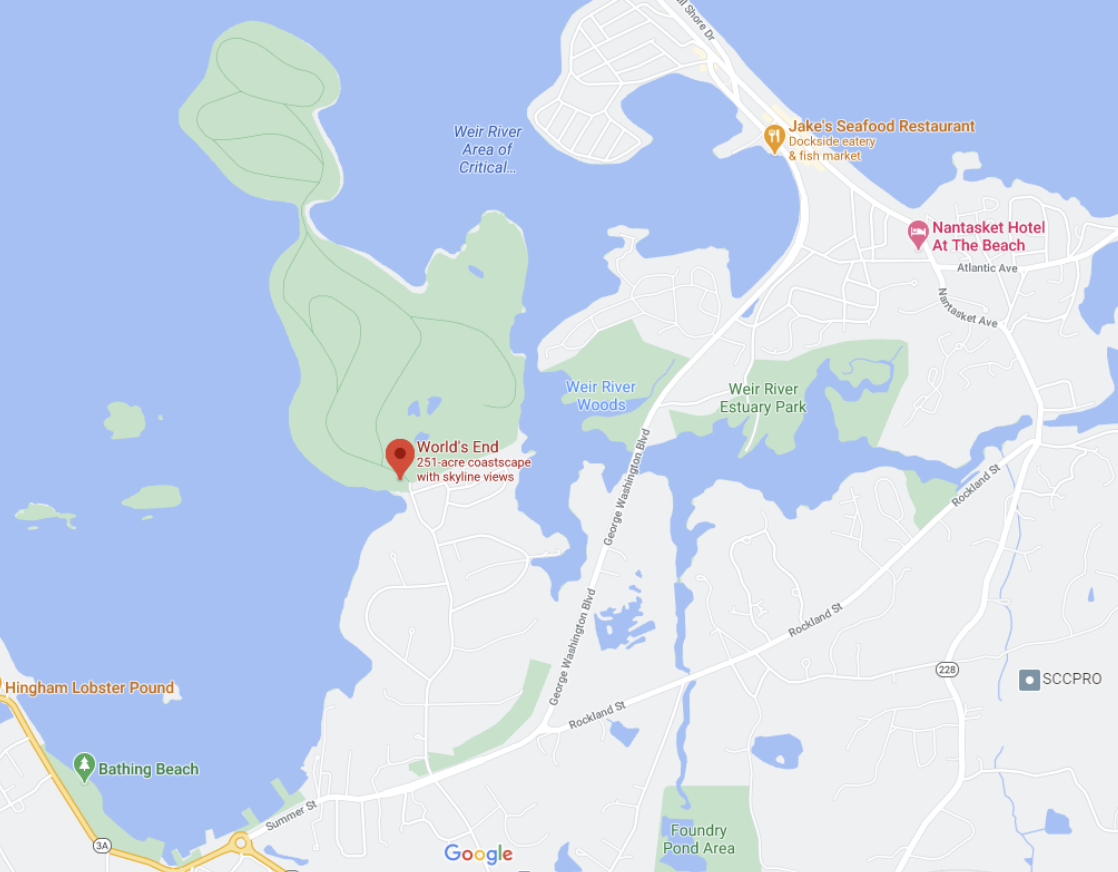 Map Image of Cohasset Location