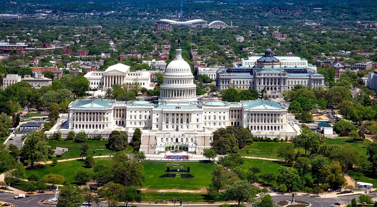Photo of capital building in Washington D.C.