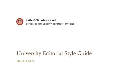 BC Editorial style guide