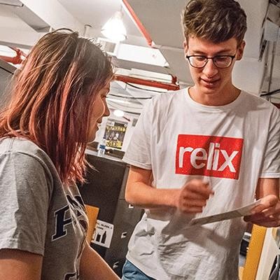 BC Student Interning at Relix Magazine