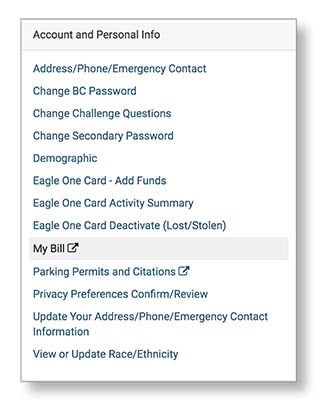 Image of Account and Personal Info section in Agora Portal
