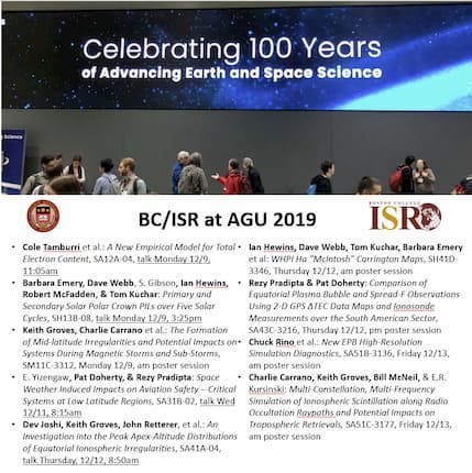 Photo of AGU 2019